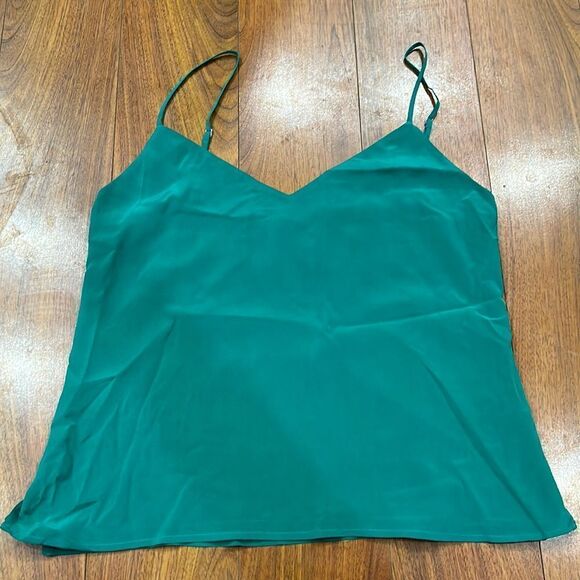 L’Agence Jane Silk Emerald Tank Size XS - Picture 1 of 2